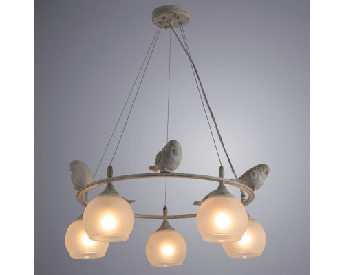 Дополнительное фото Люстра подвесная ARTE Lamp A2150SP-5WG: Купить в Интернет магазин освещения GCSVET.RU