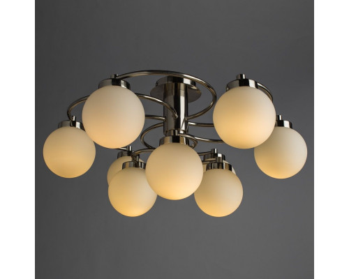 Дополнительное фото Люстра потолочная Arte Lamp Cloud A8170PL-9SS: Купить в Интернет магазин освещения GCSVET.RU
