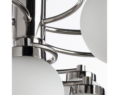 Дополнительное фото Люстра потолочная Arte Lamp Cloud A8170PL-9SS: Купить в Интернет магазин освещения GCSVET.RU