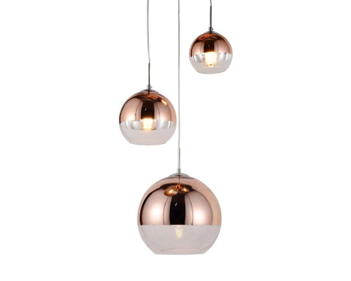 Дополнительное фото Подвесная люстра Lumina Deco Veroni LDP 1029-3 R.GD: Купить в Интернет магазин освещения GCSVET.RU