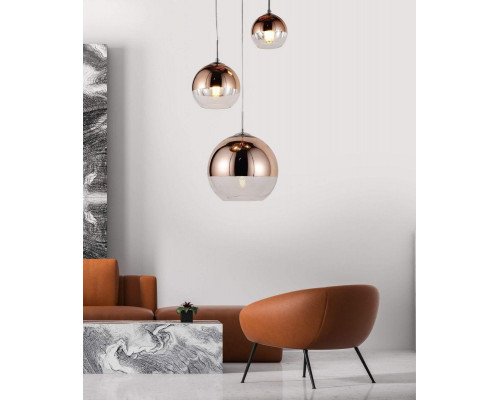 Дополнительное фото Подвесная люстра Lumina Deco Veroni LDP 1029-3 R.GD: Купить в Интернет магазин освещения GCSVET.RU