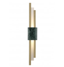 Светильник настенный Crystal Lux CARTA AP6W LED GREEN/BRASS