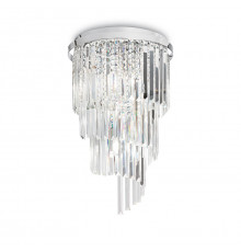Люстра потолочная Ideal Lux Carlton PL8 Cromo 168920