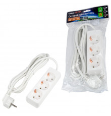 Удлинитель бытовой Uniel Ultra S-GCU3-3 WHITE UL-00010001