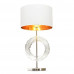 Дополнительное фото Лампа настольная Lumina Deco Fabi LDT 5531 CHR+WT: Купить в Интернет магазин освещения GCSVET.RU