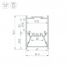 Дополнительное фото Алюминиевый профиль Arlight LINE-5075-HONEYCOMB-2000 BLACK 044874: Купить в Интернет магазин освещения GCSVET.RU