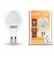 Светодиодная лампа для диммера Gauss E27 8,5W 2700K матовая 1050112