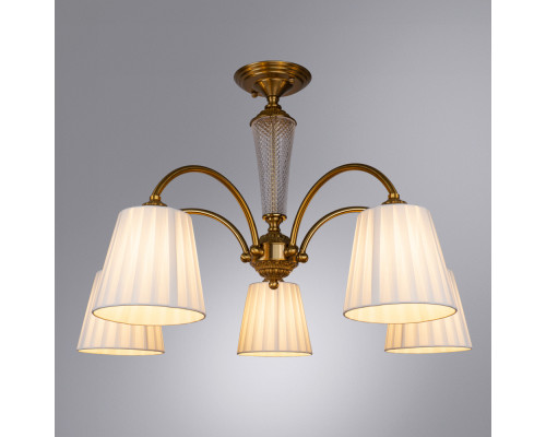 Дополнительное фото Люстра потолочная Arte Lamp Gracie A7301PL-5PB: Купить в Интернет магазин освещения GCSVET.RU