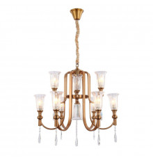 Подвесная люстра Lumina Deco Rionella LDP 8041-6+3 S.GD