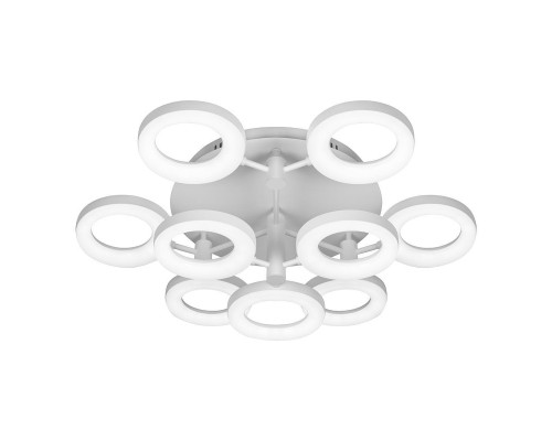 Основное фото Люстра потолочная LED iLedex Jomo FS-014-X9 108W WH: Купить в Интернет магазин освещения GCSVET.RU