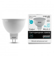 Светодиодная лампочка Gauss Elementary MR16 13526
