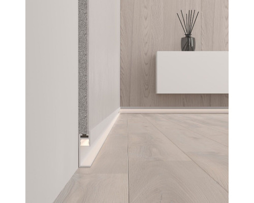 Дополнительное фото Профиль Arlight PLINTUS-H35-F-2000 WHITE 043605: Купить в Интернет магазин освещения GCSVET.RU