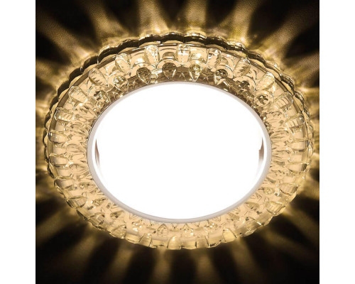 Дополнительное фото Встраиваемый светодиодный светильник Ambrella Light GX53 LED G315 CL/CLD: Купить в Интернет магазин освещения GCSVET.RU