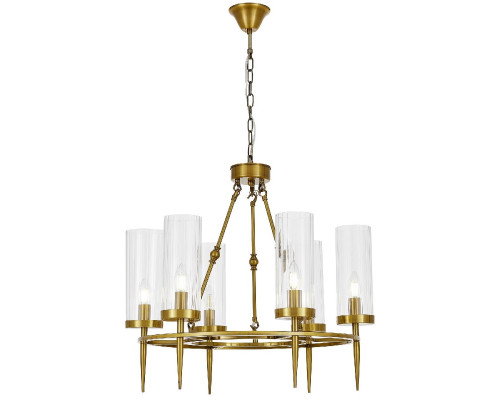 Основное фото Люстра подвесная Lumina Deco Moratti LDP 8022-6 MD+PR: Купить в Интернет магазин освещения GCSVET.RU