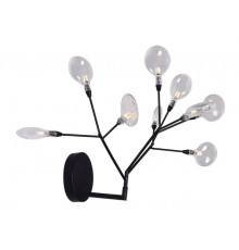 Настенный светильник Crystal Lux Evita AP9 BLack/Transparent