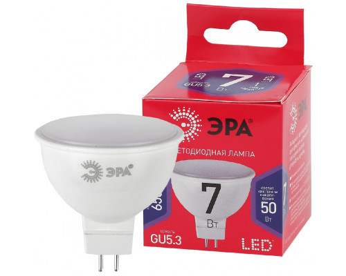 Основное фото Светодиодная лампочка Эра LED MR16-7W-865-GU5.3 R Б0045351: Купить в Интернет магазин освещения GCSVET.RU