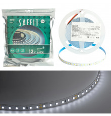 Лента светодиодная Saffit SST02 12В 9,6Вт/м 6500К 5м IP20 55242