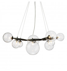 Люстра подвесная Delight Collection Wendt KG1202P-9 grey/clear