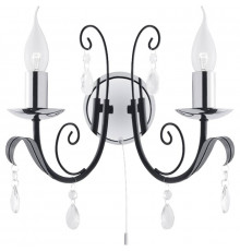 Настенный светильник Arte Lamp Romana A1742AP-2BK