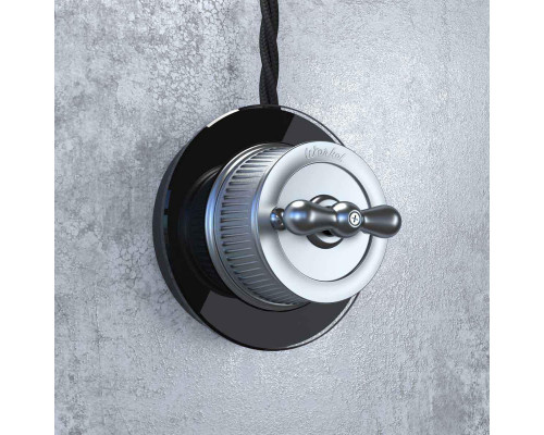 Дополнительное фото Рамка на 1 пост черная Werkel W0015108 4690389166426: Купить в Интернет магазин освещения GCSVET.RU