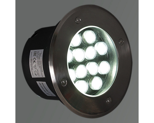 Основное фото Грунтовый светильник Reluce 09403-0.7-001U LED12W WH: Купить в Интернет магазин освещения GCSVET.RU