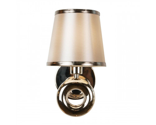 Дополнительное фото Настенный светильник iLamp Brooklyn W2401-1 Nickel: Купить в Интернет магазин освещения GCSVET.RU