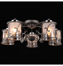Люстра потолочная Natali Kovaltseva FIORD 75120/5C ANTIQUE GRAY