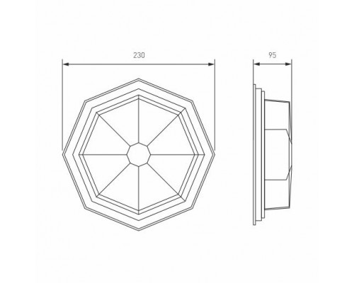 Дополнительное фото Настенный светильник Elektrostandard Telarana S капучино (GL 1023D) 4690389138591: Купить в Интернет магазин освещения GCSVET.RU