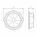 Дополнительное фото Настенный светильник Elektrostandard Telarana S капучино (GL 1023D) 4690389138591: Купить в Интернет магазин освещения GCSVET.RU