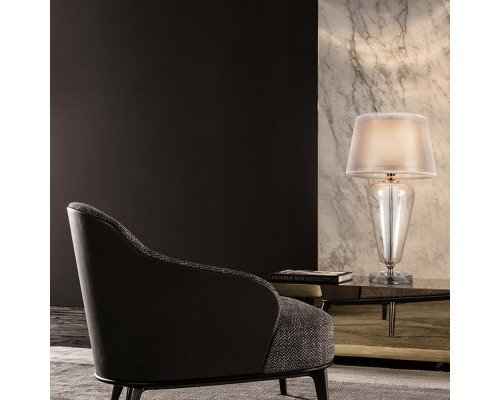 Дополнительное фото Лампа настольная Maytoni Verre Z005TL-01CH: Купить в Интернет магазин освещения GCSVET.RU