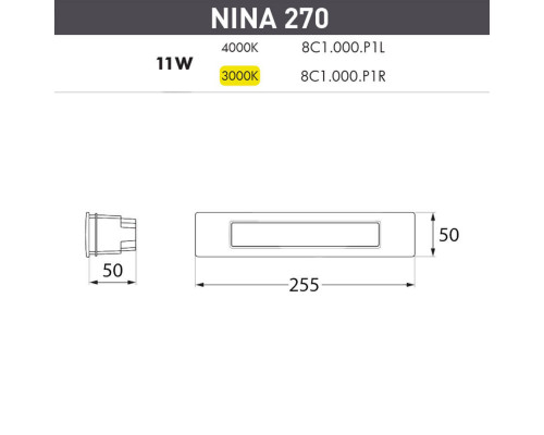 Дополнительное фото Светильник светодиодный уличный Fumagalli Nina 8C1.000.000.LYP1L: Купить в Интернет магазин освещения GCSVET.RU