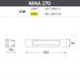 Дополнительное фото Светильник светодиодный уличный Fumagalli Nina 8C1.000.000.LYP1L: Купить в Интернет магазин освещения GCSVET.RU