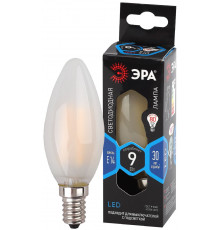 Лампа светодиодная Эра E14 9W 4000K F-LED B35-9w-840-E14 frost Б0046996