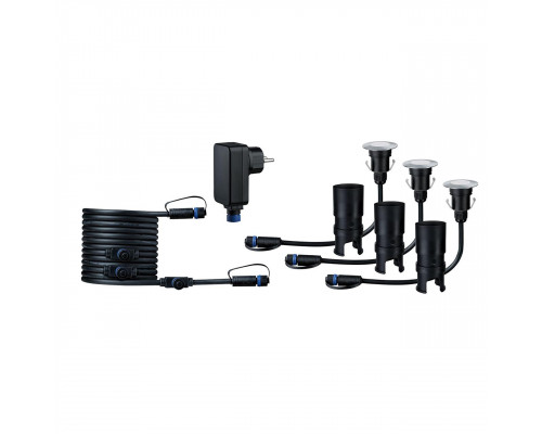 Дополнительное фото Ландшафтный светодиодный светильник Paulmann Floor Mini Basisset 93697: Купить в Интернет магазин освещения GCSVET.RU