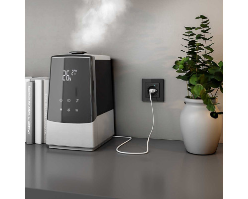 Дополнительное фото Розетка Wi-Fi Werkel черный матовый W1171608 4690389176098: Купить в Интернет магазин освещения GCSVET.RU
