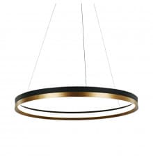 Светильник подвесной Delight Collection MD21001010 MD21001010-1B black/br.gold
