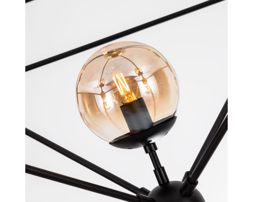 Дополнительное фото Люстра потолочная Arte Lamp Bolla A1664SP-15BK: Купить в Интернет магазин освещения GCSVET.RU