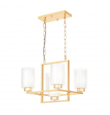 Люстра подвесная Lumina Deco Lino LDP 1239-5 F.GD