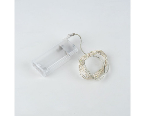 Дополнительное фото Гирлянда Uniel ULD-S0200-020/SСB/2AA WHITE IP20 DEW UL-00010896: Купить в Интернет магазин освещения GCSVET.RU