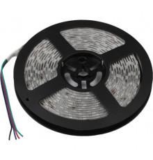 Светодиодная лента (влагозащищенная) ЭРА 14,4W/m 60LED/m 5050SMD RGB 5M LS5050-14,4-60-24-65-RGB-5m Б0043115
