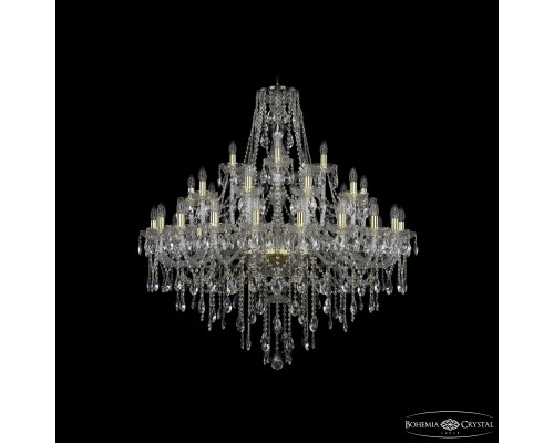 Основное фото Люстра подвесная Bohemia Ivele Crystal 1415/20+10+5/400 G: Купить в Интернет магазин освещения GCSVET.RU