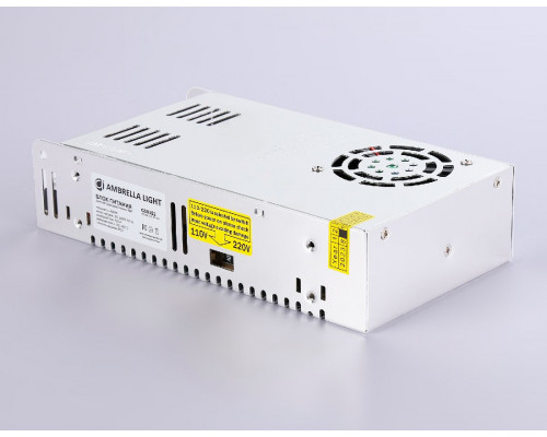 Дополнительное фото Блок питания Ambrella Light LED Driver 12V 400Вт AC90-260 33.3A IP20 GS9552: Купить в Интернет магазин освещения GCSVET.RU