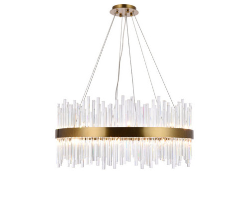 Основное фото Люстра подвесная Delight Collection KR1209P-12 brass: Купить в Интернет магазин освещения GCSVET.RU