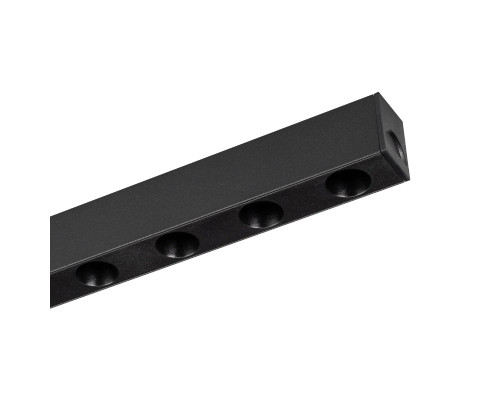 Основное фото Светильник трековый (магнитый) Arlight MAG-DOTS-25-L400-12W Warm3000 (BK, 30 deg, 24V, DALI) 046324: Купить в Интернет магазин освещения GCSVET.RU