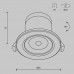 Дополнительное фото Светильник встраиваемый LED Maytoni Phill DL013-6-L9W: Купить в Интернет магазин освещения GCSVET.RU