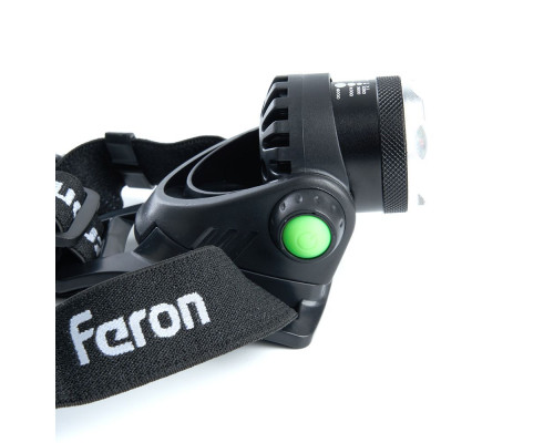 Дополнительное фото Фонарь налобный Feron TH2305 ZOOM c аккумулятором 41709: Купить в Интернет магазин освещения GCSVET.RU
