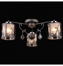 Люстра потолочная Natali Kovaltseva FIORD 75120/3C ANTIQUE GRAY