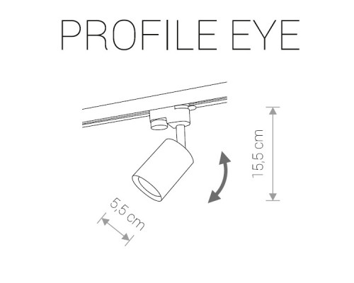 Дополнительное фото Светильник трековый Nowodvorski Profile Eye 9322: Купить в Интернет магазин освещения GCSVET.RU
