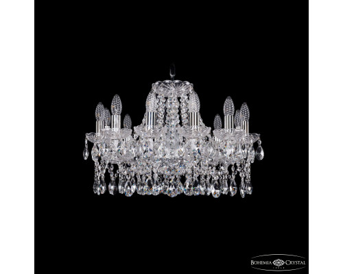 Основное фото Люстра подвесная Bohemia Ivele Crystal 1413/12/200 Ni: Купить в Интернет магазин освещения GCSVET.RU