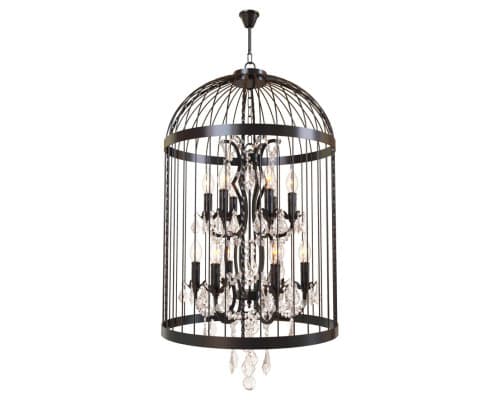Основное фото Люстра подвесная LOFT IT Vintage birdcage Loft1891/12: Купить в Интернет магазин освещения GCSVET.RU
